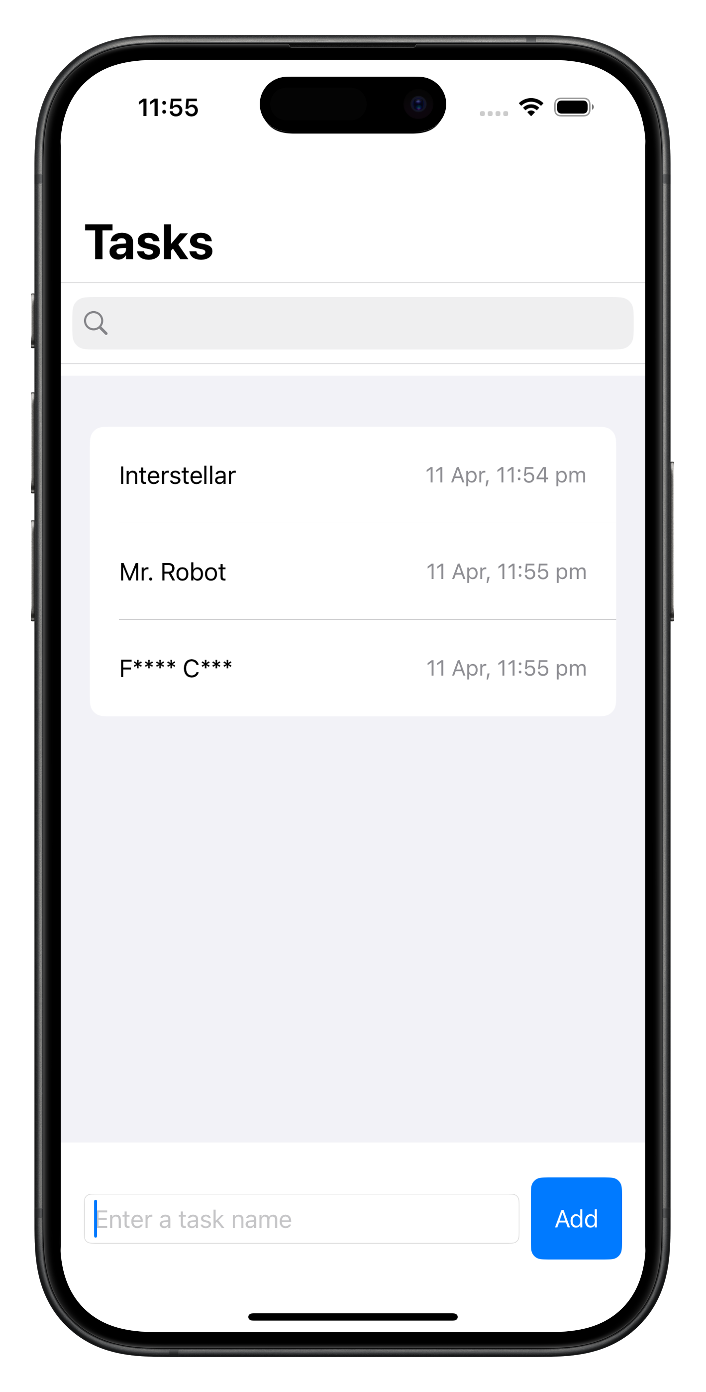 Tasks